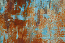 Old Grunge Corroded Rusted Metal Wall Texture
