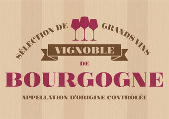 Wall Mural - Vignoble de Bourgogne