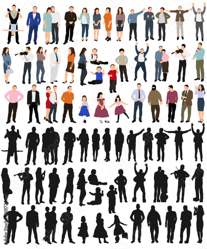 Featured image of post Isometric People Silhouette 5 brushes from the pack are used in this deviation link