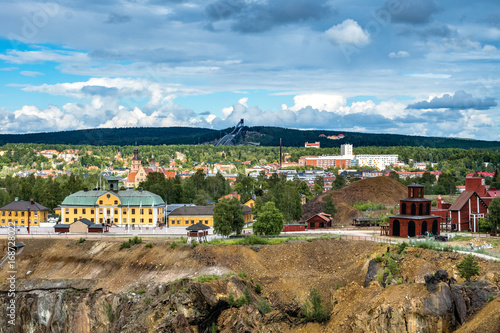Zdjęcie XXL Szwedzkie miasto górnicze Falun