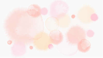 pastel tone color abstract vector background, look like watercolor drop style