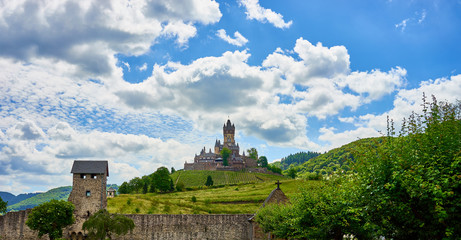 Wall Mural - City of Cochem with 