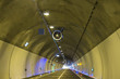 Ventilation fan in the modern tunnel construction.
