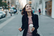 © goodvibrations/Stocksy - Businesswoman commuting in Manhattan