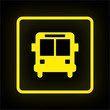 Neon Button App - Bus
