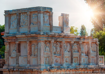  The Sebasteion Augusteum (Temple) in Aphrodisias