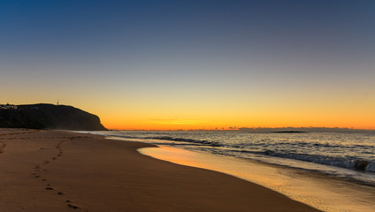 Wall Mural - Sunrise Beach Seascape