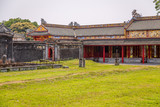 Fototapeta Tęcza - Pavillion in the Imperial City, Complex of Hue Monuments in Hue, World Heritage Site, Vietnam