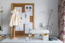 The Interior Of A Clothes Designer Studio