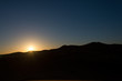 sunrise in sahara desert, erg chebbi, morocco