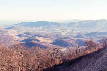 Wall Mural - Early Spring in Shenandoah Valley