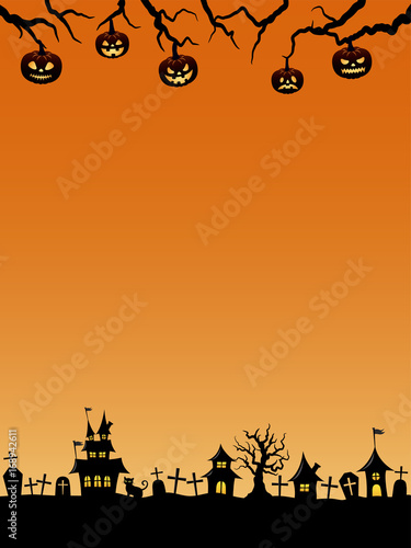 ハロウィン 背景素材 Stock Vector Adobe Stock