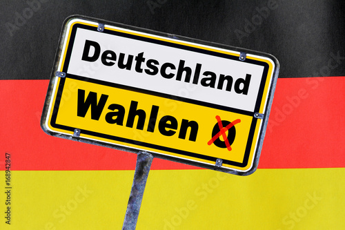 Wahlen In Deutschland Deutschland Wahlt Buy This Stock Photo