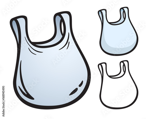 Plastic Bag Clipart Stock Illustration | Adobe Stock