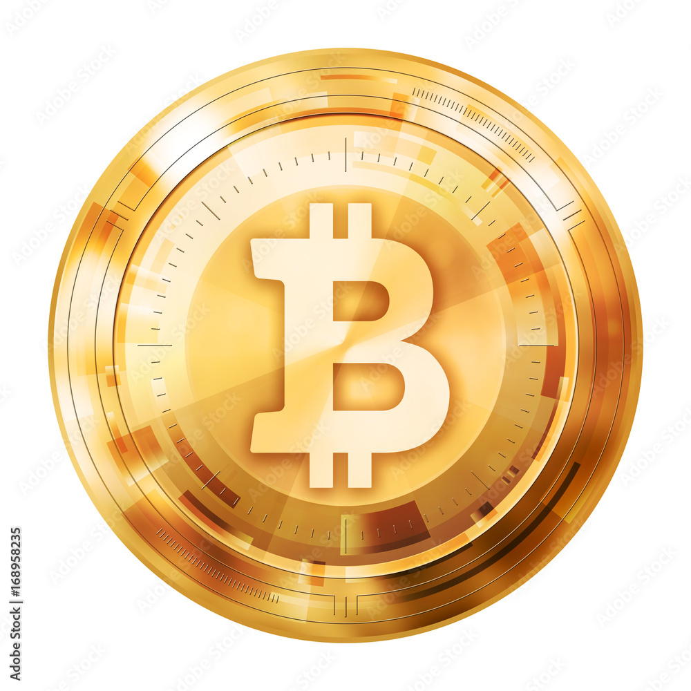イラスト素材:ビットコイン仮想通貨、金色 の Stock イラスト | Adobe Stock