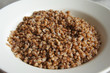 © skymoon13 - Steamed buckwheat in round plate