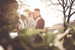 © liderina - Happy couple enjoying in the park. Happy couple having fun in the park.