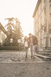 © liderina - Couple in shopping together. Happy couple shopping together and having fun
