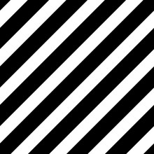 Seamless Stripes Pattern Background Black Color Vector