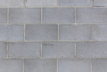 Clean And Straight Cinder Block Wall Background Texture