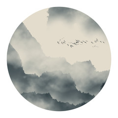 Wall Mural - chinese ink painting