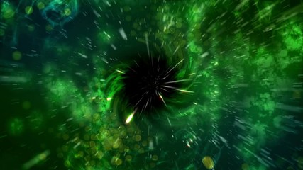 Wall Mural - Abstract Universe black hole explosion space background