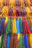 Fototapeta  - Colorful prayer beads in a row named as tasbih