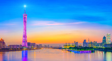 Guangzhou Architectural Scenery And Urban Skyline
