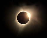 Fototapeta Miasta - The Great American Eclipse August 2017