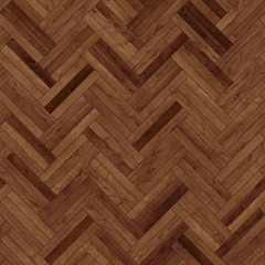 Seamless wood parquet texture herringbone brown