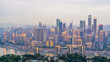 Chongqing architectural scenery and skyline