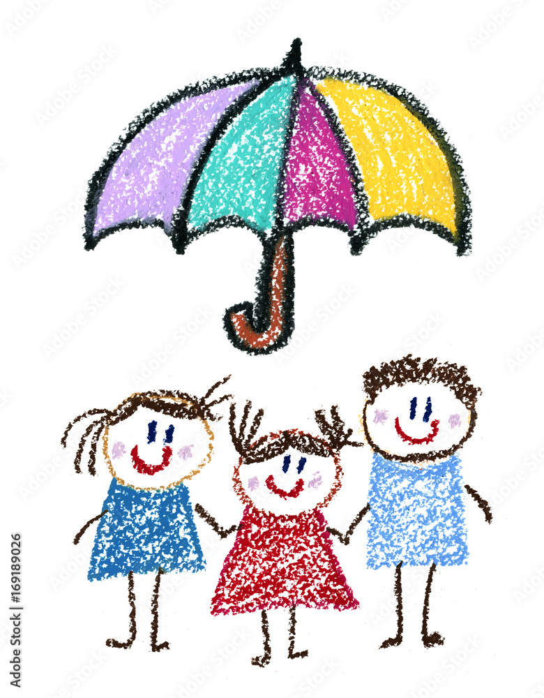 Rodzina Ubezpieczeń Społecznych Ubezpieczenia Dzieci Rysunek