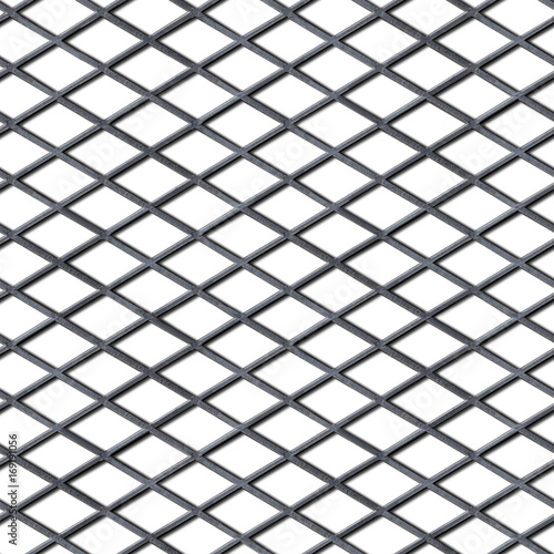 Diamond Metal Floor Industrial Background Metal Mesh High