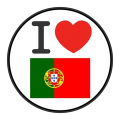 Sticker - J'aime le Portugal