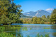 Posta Fibreno Lake Natural Reserve, in the province of Frosinone, Lazio, Italy.