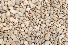 Stone Beige Smooth River Pebble Shore Water