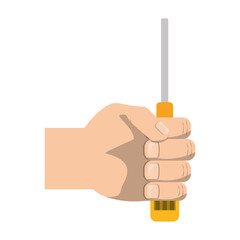 Wall Mural - computer screwdriver tool icon vector illustration graphic design