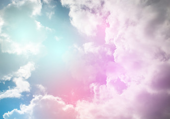 Wall Mural - Colorful sky background.
