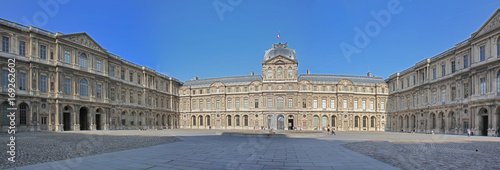 Louvre Museum in Paris, France. Poster Mural XXL