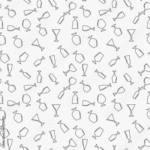 vector-glasses-simple-seamless-pattern