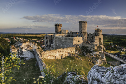 Plakat Ruiny zamku Ogrodzieniec Polska