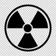 radiation nuclear symbol