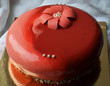 © Liubov - муссовый торт покрытый зеркальной глазурью/cake with mirror glaze