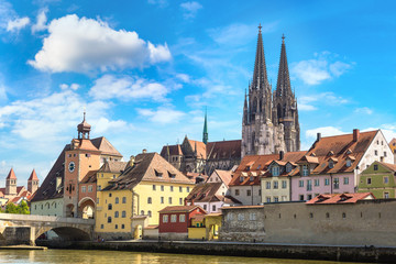 Wall Mural - Regensburg Cathedral, Germany