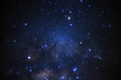 Close up  of milky way galaxy with stars and space dust in the universe