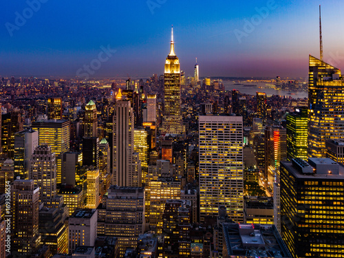 Plakat Skyline NYC