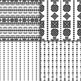 Fototapeta Panele - Celtic knot seamless pattern set