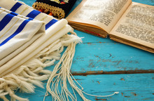 Prayer Shawl - Tallit, Jewish Religious Symbol