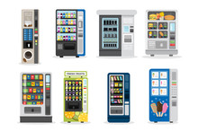 Vending Machines Set.