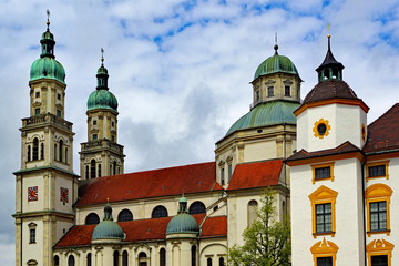 Sticker - Basilika St. Lorenz in KEMPTEN ( Allgäu )